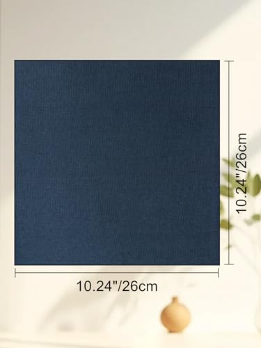 Image of Mantieqingway Cotton Handkerchiefs for Men Solid Color Pocket Square for Suit Formal Wedding Church