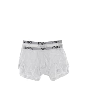 Emporio Armani Mens White Stretch Boxers 2Pack Brand Size Small