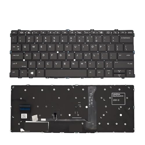 Clavier portable HP EliteBook x360 1030 G2 G3 G4 rétroéclairé russe
