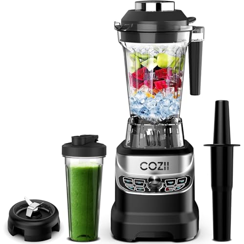COZII 2000W Blender with 64oz Pitcher & To-Go Cup