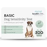 My Pet Health Store Advanced Allergen Test - At-Home Dog Allergy Test | 300 Items | Quick Results | Non-Invasive Hair Collection | Food, Environment, Nutrient & Mineral Analysis | All Breeds & Ages
