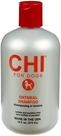 CHI for Dogs Oatmeal Shampoo for Dry and Irritated Skin - 16 oz