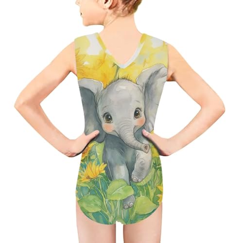Image of Girls Swimsuit 1 Piece Beach Sport Bathing Suits, Kids Swimwear