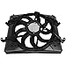 624040 Engine Radiator Cooling Fan Assembly Compatible with 2013-2018 for Ram 1500 3.6L 2019-2023 for Ram 1500 Classic 3.6L Condenser Fan Assembly