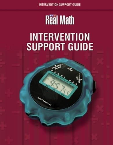 Sra Scripted Math Intervention Real Math - Intervention Support Guide- Grade 6 (SRA REAL MATH ...