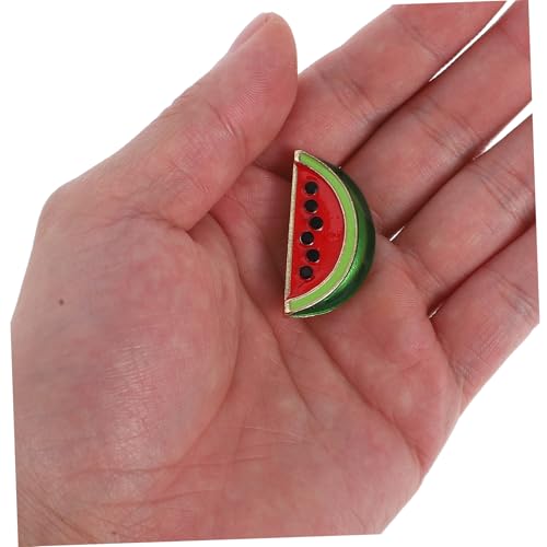 Broche pastèque collier clips épingle pour pulls cardigans femme accessoire mode - 4