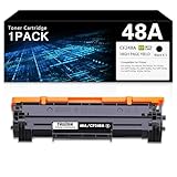 48A Toner Cartridge 1-Pack Replacement for HP 48A | CF248A Toner Compatible with HP Laserjet Pro M15w M15a M16w M16a MFP M28w M28a M29w M29a M30w M31w Printer Ink.(1 Black)