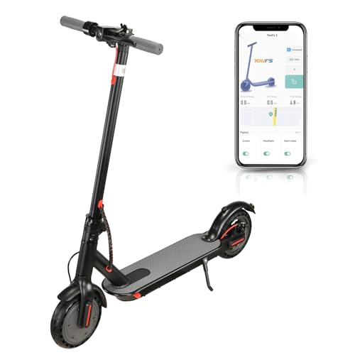 Adults Electric Scooter, 350W Motor, Max Speed 19MPH, 36V 7.8AH Battery,8.5