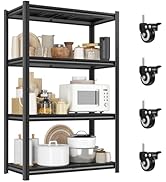 Amazon｜REIBII スチールラック メタルラック 耐荷重900kg 5段 幅82cm