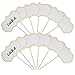 DXGSHSA 50 Pieces Cheese Markers for Charcuterie Board Buffet, Food Labels Tags Blank Party Buffet, Toothpick Flags Appetizer Signs, Chalkboard Cupcake Toppers Picks for Wedding Birthday Party Decor