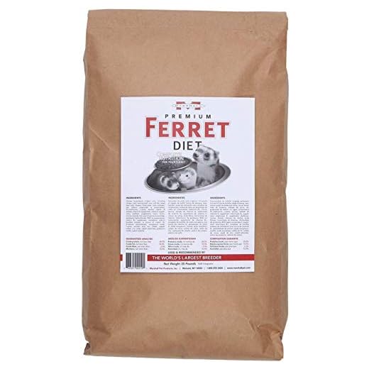 Premium Ferret Diet Dry Food 35 lbs