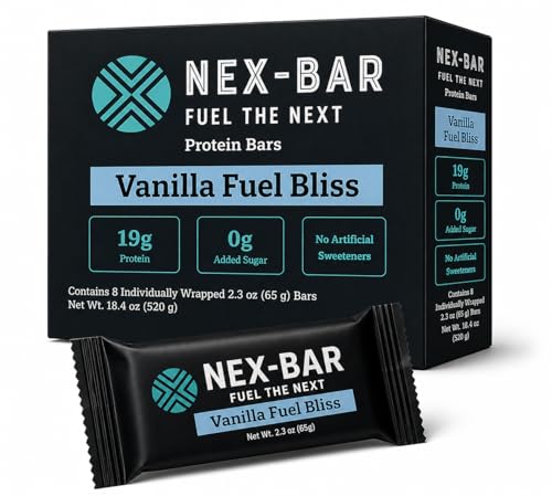 NEX-BAR NEX-BAR High Protein Vanilla Fuel Bliss Protein Bar