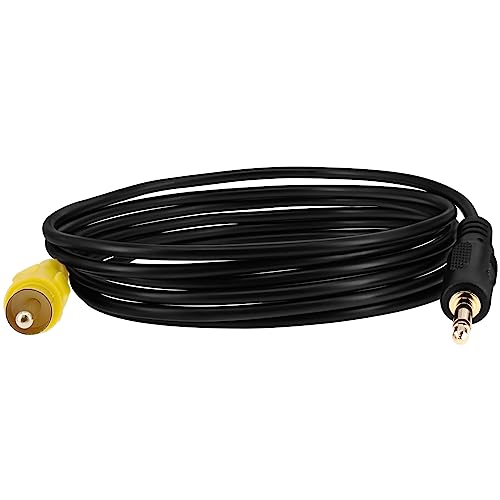 Yeworth 3.5mm 1/8 inch Mono Male Plug to RCA Male Jack Audio Cable Cord Gold Plated 1.8m (6Ft) - Thumbnail 7