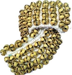Kathak Ghungroo Pair, (100+100) (14 No. Ghungroo) Big Bells Best quality Tied with Cotton Cord Indian Classical Dancers Anklet Musical Instrument