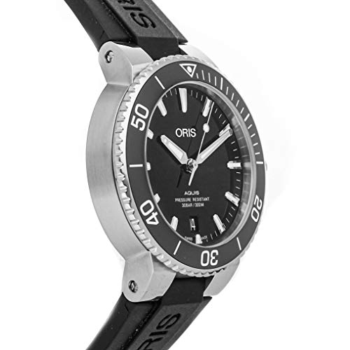 Oris Aquis Mechanical (Automatic) Black Dial Mens Watch 01 733 7732 4134-07 4 21 64Fc (Certified Pre-Owned) #TOP3