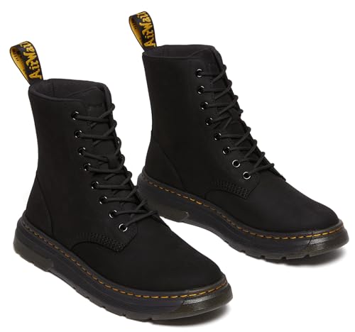 Image of Dr. Martens Unisex Crewson Nubuck Leather Everyday Boots