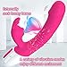 Handheld Rabbit Ears Pleasure Toy Set 7 Powerful Modes Adult Tool for Women Portable Gifts Waterproof Rechargeable Soft Sensory Accessories Machine Tool