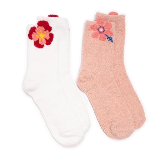 Image of MUK LUKS Women's 2 Pack Boxed Cozy Crew Socks