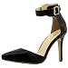 Women's Pointed Toe Ankle Buckle Strap Evening Party Dress Casual Sandal Shoes 9