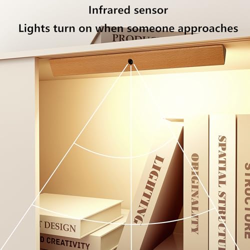 Apliques de pared LED con interruptor y sensor para iluminar zonas oscuras sin cables 2