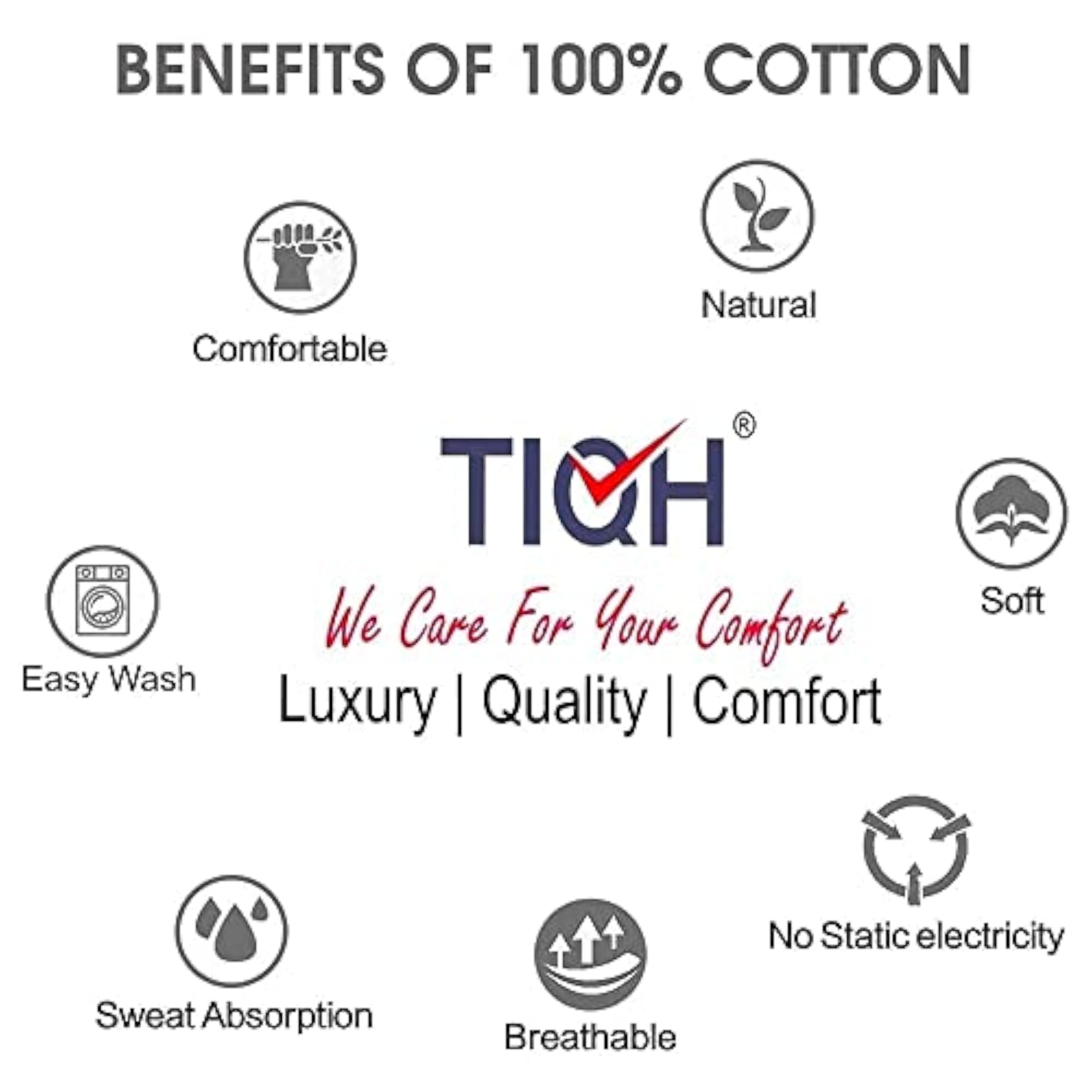 Cotton Printed Chair Pads with Ties
