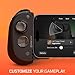 SCUF NOMAD Wireless iPhone Mobile Gaming Controller – Customizable Paddles – Anti-Drift Thumbsticks – Bluetooth 5.0 Connectivity – PS Remote, Xbox Game Pass, Apple Arcade, Steam Link – Black (Renewed)