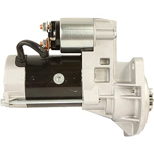 New DB Electrical 410-44064 Starter Compatible with/Replacement for Yanmar Tractor Models from 1973-1990 All 410-44099, 104-297, S114-349A, S114-349B, YM124976-77011, LRS01423, X718201, 91-25-1184 by DB Electrical - Image 2