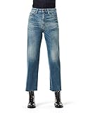 G-STAR RAW Damen Tedie Ultra High Straight Raw Edge Ankle Jeans