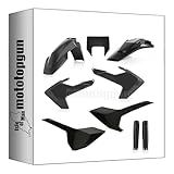 2 Years Warranty acerbis 0022375.090 kit plastico completo negro compatible con husqvarna te 250i 2018 mototopgun