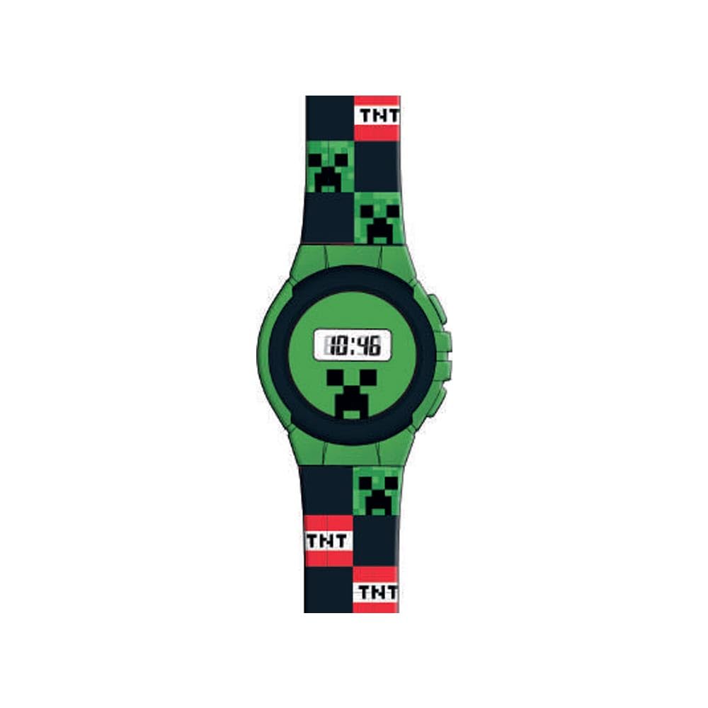 Reloj Digital Minecraft。