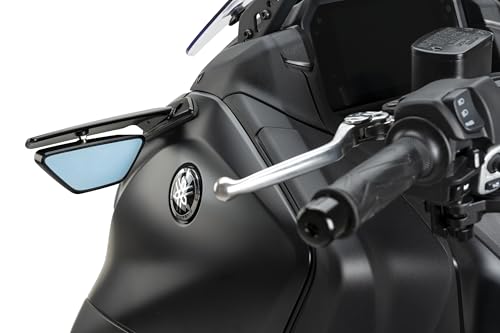 Rétroviseur Aileron Puig de Haute Précision Noire avec Système de Profil Aérodynamique