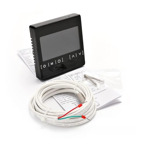 USKI Scooter de Piscina Termostato Inteligente WiFi, calefacción eléctrica de calefacción/Control Remoto de calderas de Caldera de Agua for el hogar de Google(Black-16A-No WiFi)