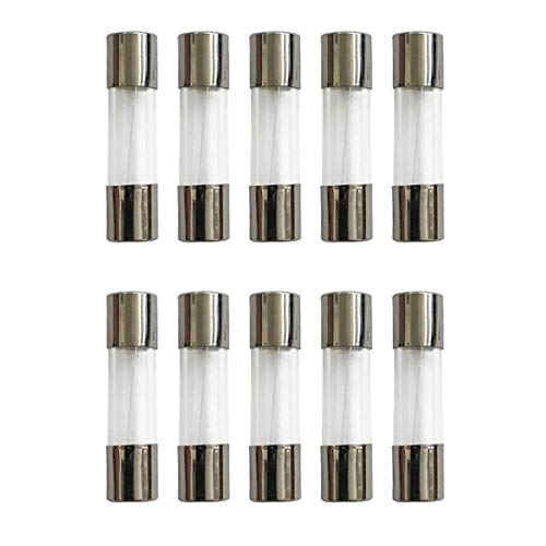 Green Piece® 1 Amp Glass Fast Blow fuses 5 X 20MM - 10 Pack