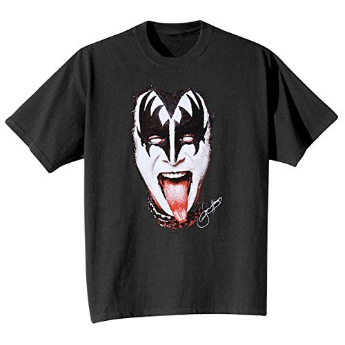 Kiss CID Gene Simmons Face Rock Ufficiale Uomo