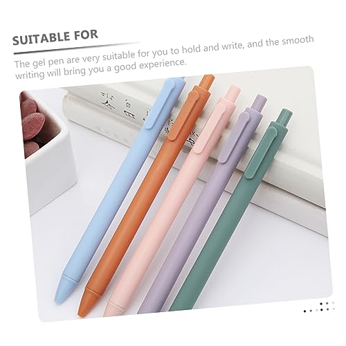 NUOBESTY Set de 5 Bolígrafos Gel Prensado Colores Pastel miniatura 5