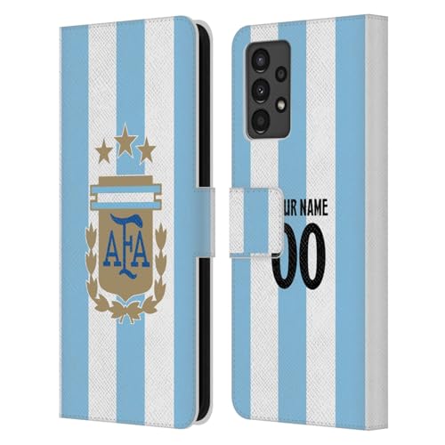 Coque Argentine Samsung A13 Head Case étui portefeuille en cuir