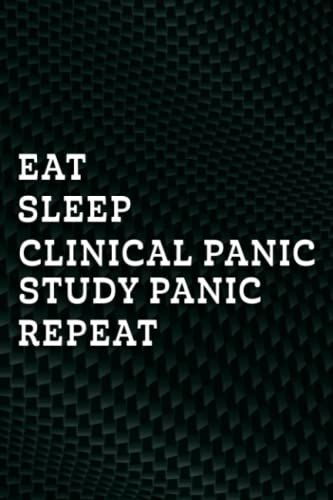 ADHD Behavior Tracker - Womens Funny Eat Sleep Clinical Panic Study Panic Care Plans Repeat Good Nice: Clinical Panic Study Panic, Simple ADHD ... Daily Journal, Adhd Notebook,Budget Tracker image 2