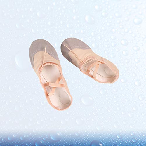 SUPVOX Sapatilhas de balé Sapatilhas de balé Pilates Sapatos de ioga Dança Ginástica para Crianças A