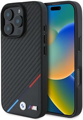 BMW Case M Perforated Stripe Logo MagSafe For IPhone 17 Pro Gray Apple Iphone 17 Pro Coque Pour Tele 61849400