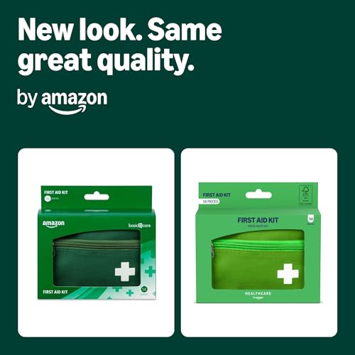 Healthcare by Amazon First Aid Kit, 56 Pieces, Green (Pack of 2) (Previously a Amazon Basic Care Brand, Same Product) - Image 3
