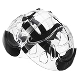 Polyvalent : ce masque pratique s'adapte aux besoins des pratiquants de taekwondo (masque de combat), de lutte (casque pour adulte) et de karaté, répondant ainsi aux exigences des entraînements et des compétitions