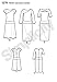 Simplicity Mimi G Style Pattern 1276 Misses Miss Petite Knit Dress with Bodice and Skirt Variations Sizes 16-18-20-22-24