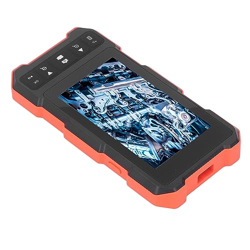 BOROCO Industrie-Endoskop, IPS-HD-Bildschirm, 8-mm-Objektiv mit LED-Leuchten, Kamera-Videofunktion für Pipeline-Reparatur, automatische Wartung, 4,5-Zoll-Display, IP67, 3,5 m Erfas