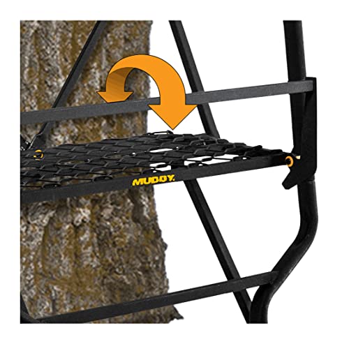 Muddy MUD-MLS1150 The Stronghold 1.5 Deer Hunting 21 Foot 1 Person Ladderstand Tree Stand thumb #3
