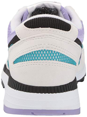Saucony Men's Azura Sneaker, White/Violet/Capri,7 M Us #TOP2