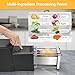 Potato Chipper Electric, Sopito Potato Chip Cutter Stainless Steel, Professional Electric French Fry Cutter with 3 Blades, Great for Potatoes, Carrots, Cucumbers, Onions