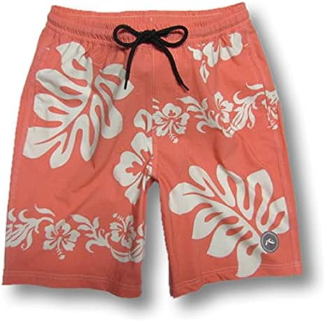 Amazon サーフパンツ メンズ Rusty ラスティー 水着 インナー付き コットンミックス ストレッチ ボードショーツ サーフブランド ゴムウエストトランクス 海パン ショートパンツ 通販