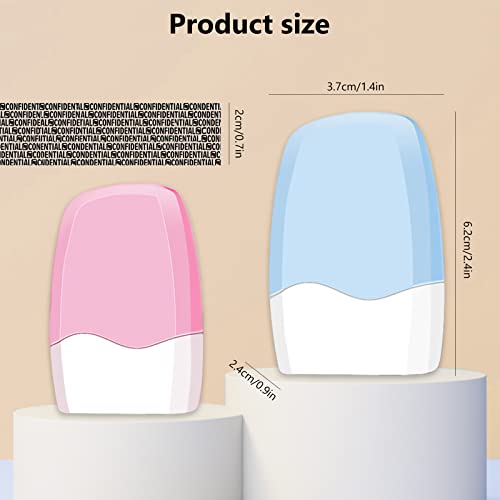 TARKDAK Timbro Cancella Dati Sensibili 2PCS Timbro...