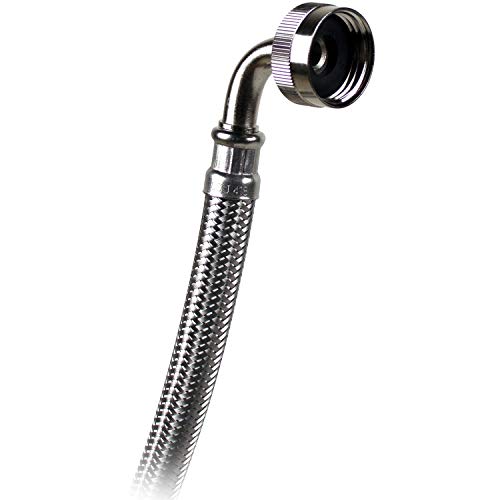 Certified Appliance Accessories Steam Dryer Installation Kit [Steam Dryer Hose With 90 Degree Elbow, Y Connector And Inlet Adapter Hose], 5 Feet, Silver/Pewter, Stmkit2 #TOP5