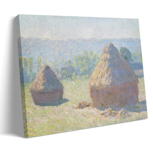 Claude Monet Haystacks, End of Summer (1891) Wall Art Prints
